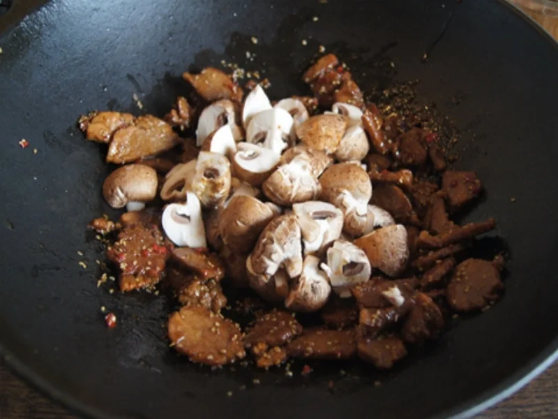 Schweinefilet aus dem Wok und gelber Basmatireis - Rezept - Bild Nr. 18