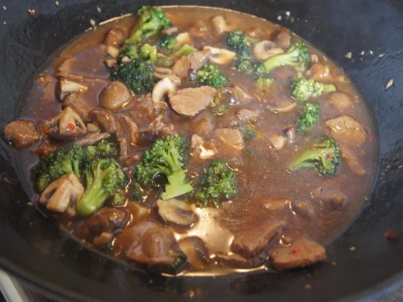 Schweinefilet aus dem Wok und gelber Basmatireis - Rezept - Bild Nr. 27