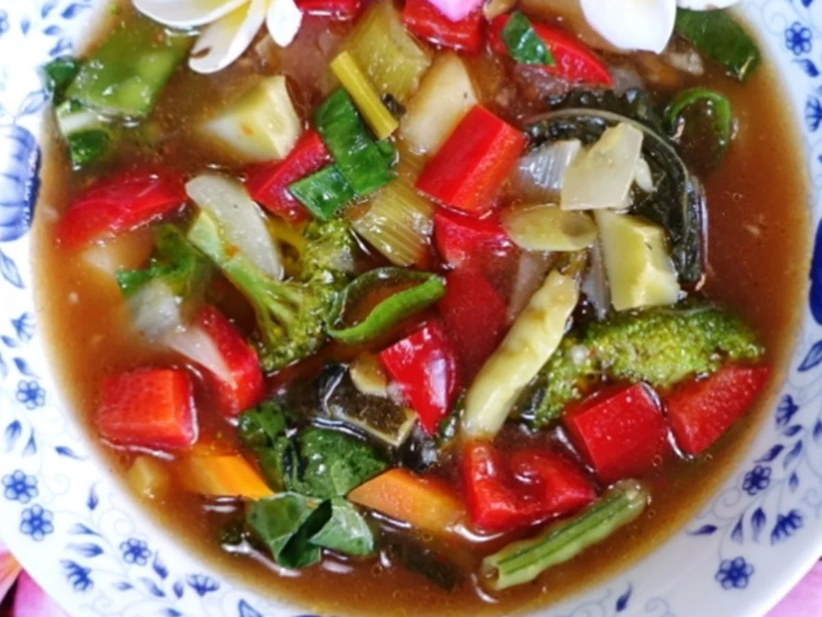 Cap Cay Brokkoli mit süß-saurer Sauce auf Sanur Art - Rezept - Bild Nr. 2