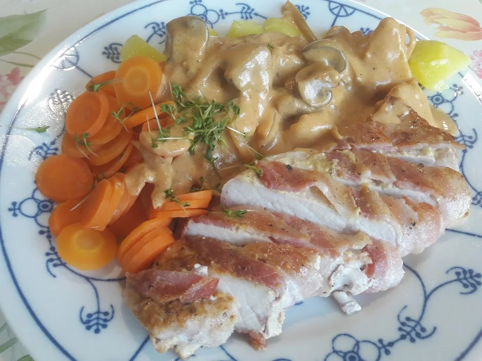 Schwein im Schinkenmantel - Rezept - Bild Nr. 3