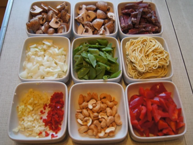 Rindfleischcurry mit Gemüsemix und Mie-Nudeln - Rezept - Bild Nr. 9