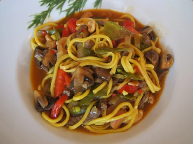 Rindfleischcurry mit Gemüsemix und Mie-Nudeln - Rezept - Bild Nr. 28