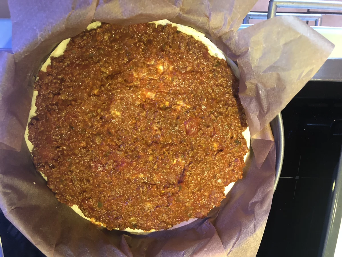 Rezept: Herzhafte Tortilla-Hackfleisch Torte Bild Nr. 6 Herzhafte Tortilla-Hackfleisch Torte - Rezept - Bild Nr. 6