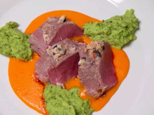 Lammrücken mit Petersilienwurzelpüree - Rezept - Bild Nr. 2