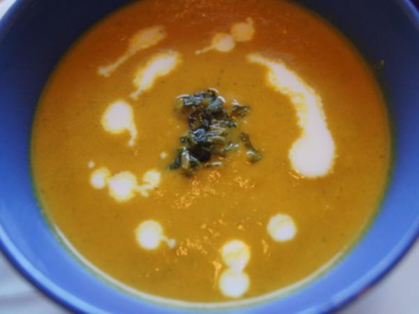 Möhrensuppe mit Ingwer und Kokosmilch - schnell &amp; einfach - von MausVoh