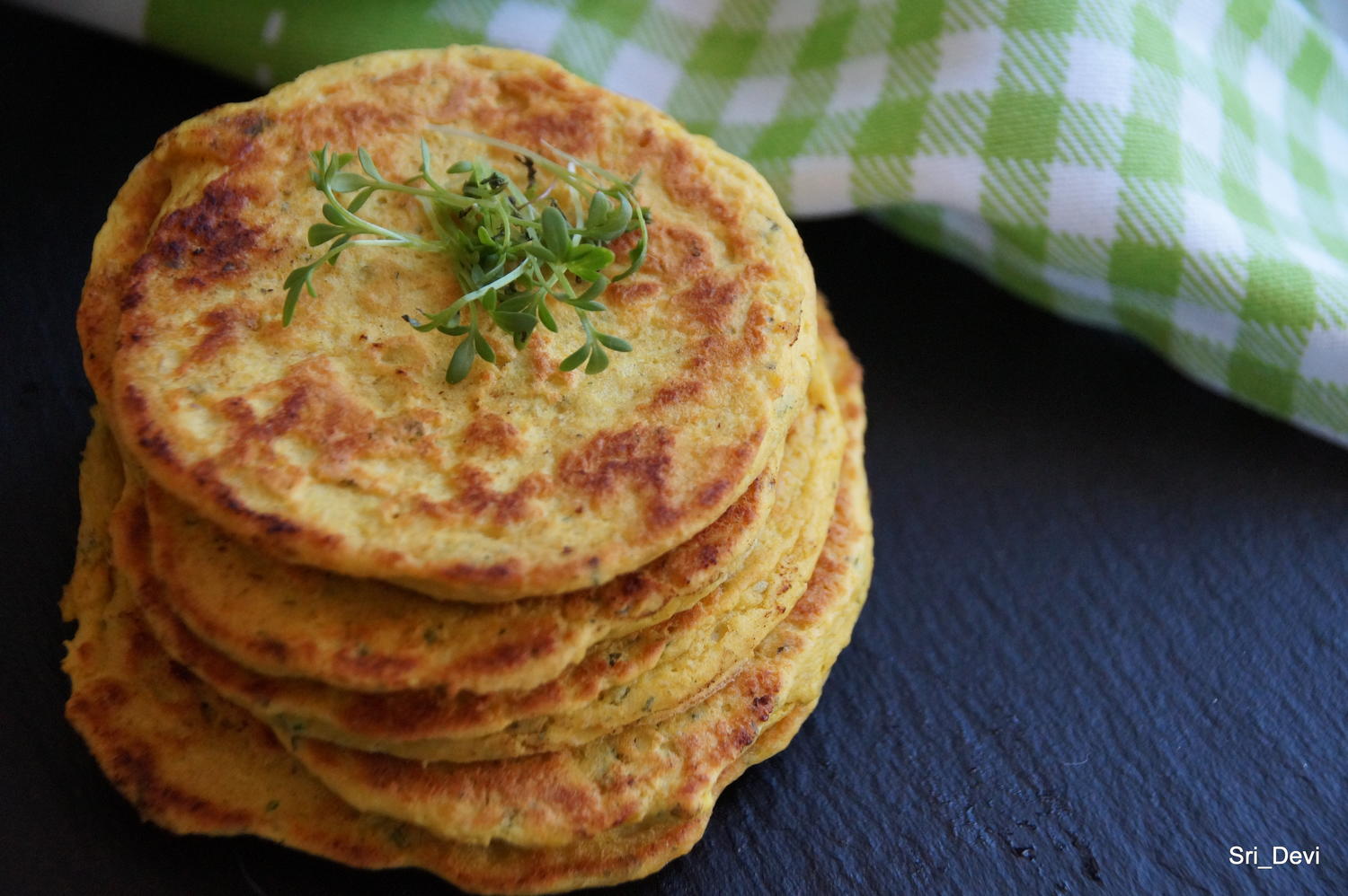 Pikante Kichererbsen-Pfannkuchen - Rezept - kochbar.de