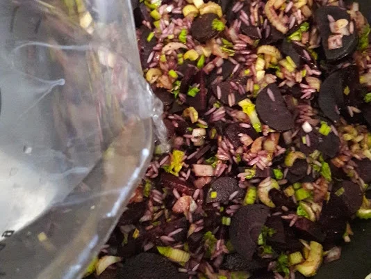 Rezept: Möhrengemüse mit Hähnchen und Reis Bild Nr. 8 Möhrengemüse mit Hähnchen und Reis - Rezept - Bild Nr. 8