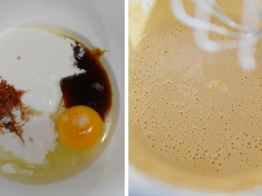 Himmlisch zarte Apfelpfannekuchen mit Kokosteig - Rezept - Bild Nr. 3