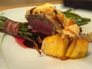 Rezept: Rinderfilet Wellington mit Bohnen und Fächerkartoffeln Bild Nr. 2 Rinderfilet Wellington mit Bohnen und Fächerkartoffeln - Rezept - Bild Nr. 2