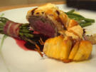 Rinderfilet Wellington mit Bohnen und Fächerkartoffeln - Rezept - Bild Nr. 2