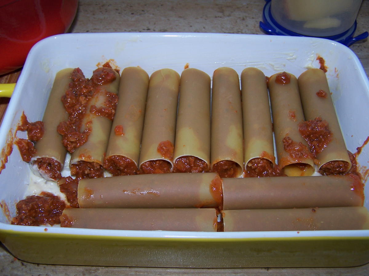 Cannelloni überbacken - Rezept - Bild Nr. 10066