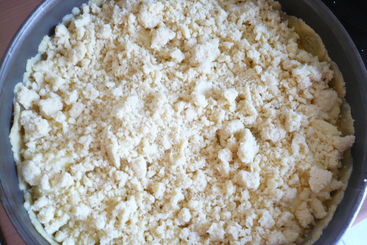 Apfelmus - Pudding - Streuselkuchen - Rezept - Bild Nr. 7