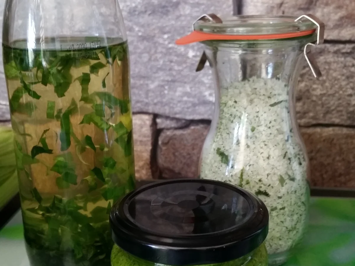 Bärlauch - Gewürzsalz - Rezept - Bild Nr. 2