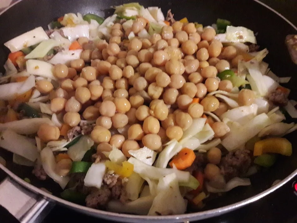 Gemüse-Hackfleisch-Pfanne - Rezept - Bild Nr. 10105