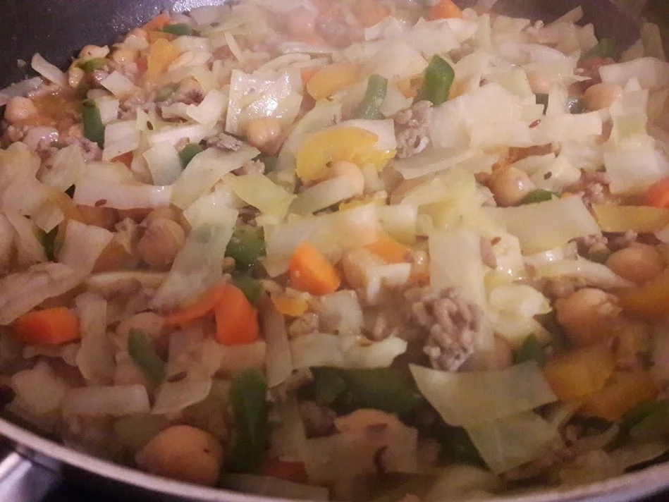 Gemüse-Hackfleisch-Pfanne - Rezept - Bild Nr. 10108