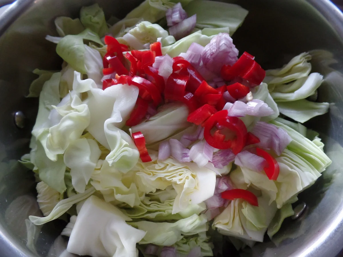 Zitronen-Spaghetti mit Spitzkohl - Rezept - Bild Nr. 10100