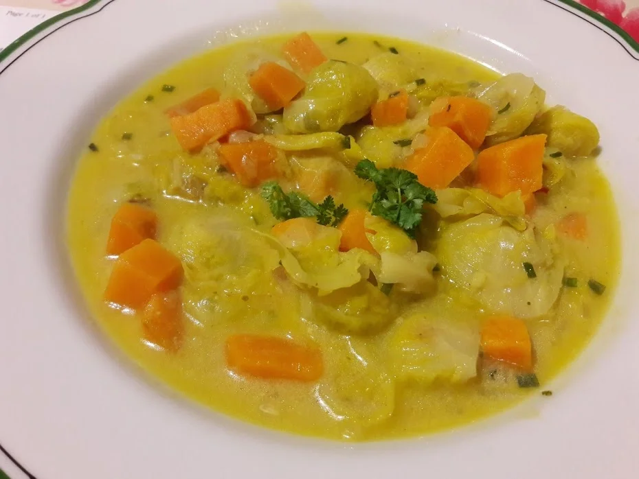 Rezept: Rosenkohl - Curry Bild Nr. 2 Rosenkohl - Curry - Rezept - Bild Nr. 2