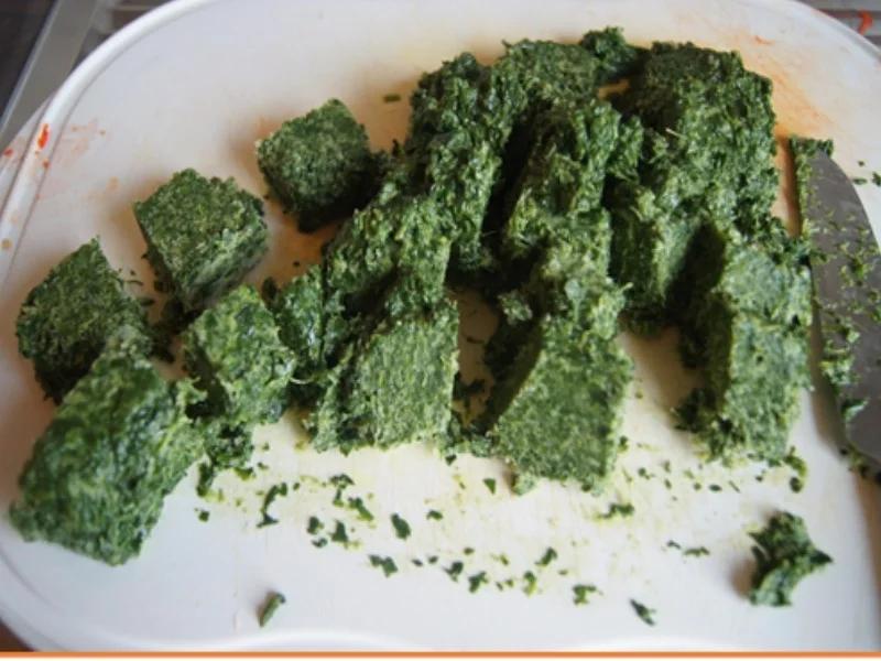 Rezept: Würziger Rahmspinat, frittierte Eier und Kartoffelstampf Bild Nr. 4 Würziger Rahmspinat, frittierte Eier und Kartoffelstampf - Rezept - Bild Nr. 4