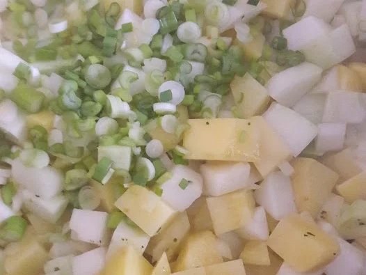 Bratwurst mit Rahmkartoffeln - Rezept - Bild Nr. 10106