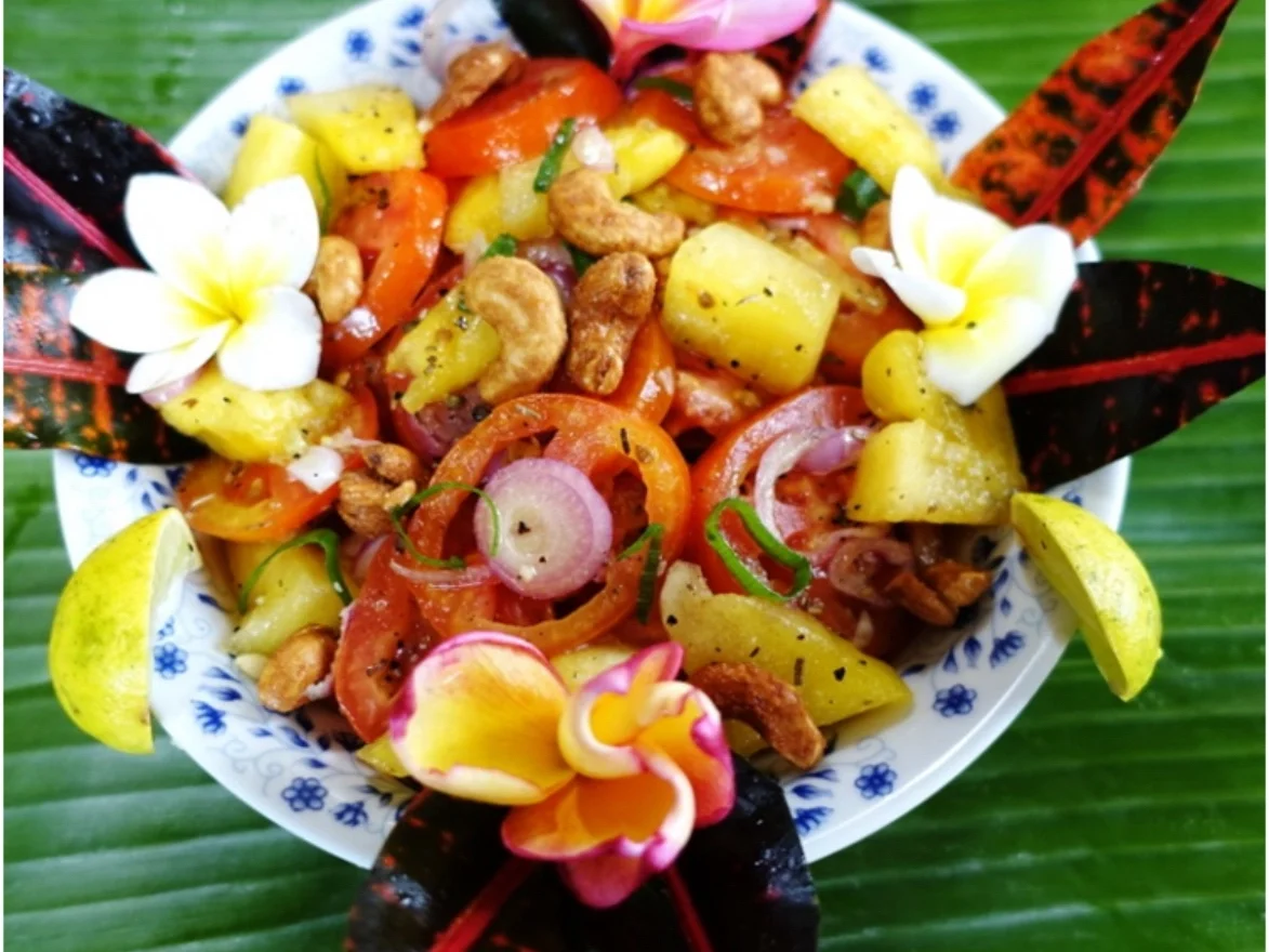 Gemischter Tomaten-Melonensalat ala Hongkong - Rezept - Bild Nr. 2