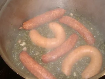 Rezept: Grünkohl mit Kohlwurst und Mettendchen Bild Nr. 2 Grünkohl mit Kohlwurst und Mettendchen - Rezept - Bild Nr. 2
