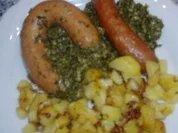 Grünkohl mit Kohlwurst und Mettendchen - Rezept