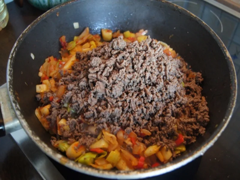 Rezept: Chili con carne mit Pellkartoffeln II Bild Nr. 8 Chili con carne mit Pellkartoffeln II - Rezept - Bild Nr. 8