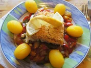 Schlemmerfilet auf asiatischen Gemüsebett mit Drillingen - Rezept - Bild Nr. 2