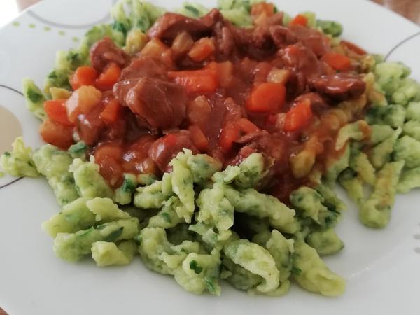 Bärlauch Spätzle - schnell &amp; einfach - von Keysie