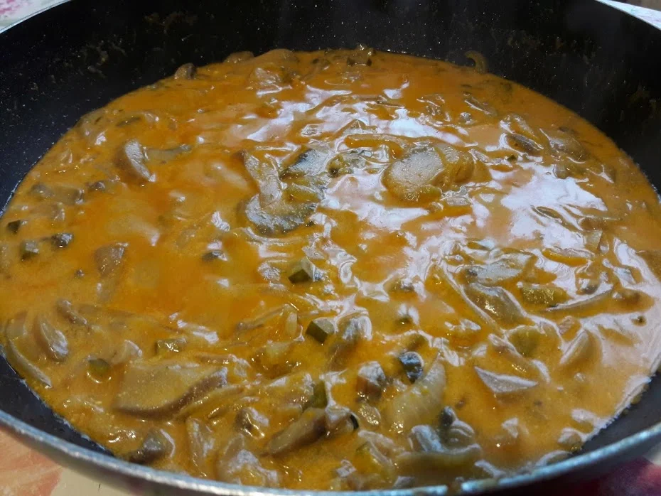 Kassler mit Pilzrahmsoße - Rezept - Bild Nr. 10118