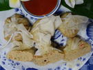 Gedämpfte Wan Tan gefüllt mit Hühnerfleisch und Krabben - Rezept - Bild Nr. 2