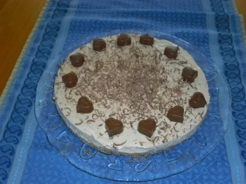 Cappuccino-Frischkäse-Torte - Rezept