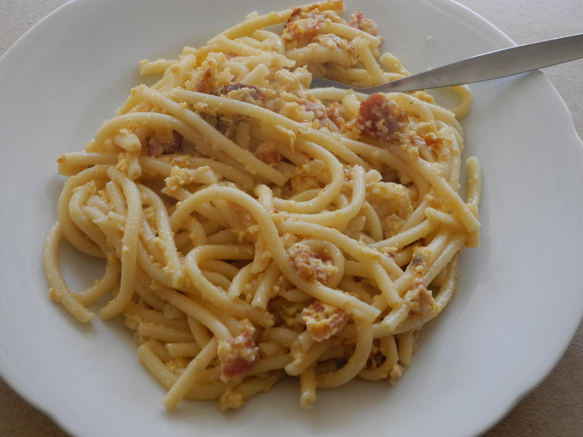 Schinkennudeln preiswert, schnell und lecker - Rezept mit Bild - kochbar.de