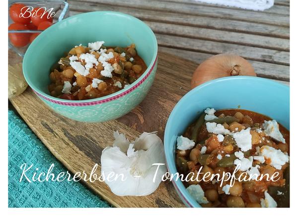 BiNe` S KICHERERBSEN -TOMATENPFANNE - Rezept - kochbar.de