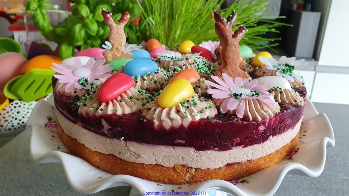 Eine luftige und fruchtige Torte zum Osterfest = kochbar Challenge 4.0 (April 2020) - Rezept - Bild Nr. 9