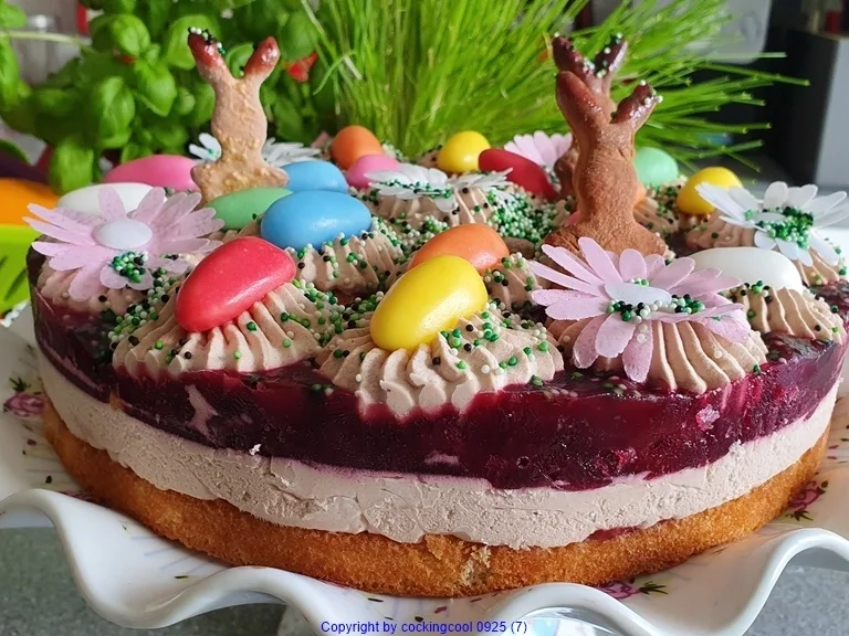 Eine luftige und fruchtige Torte zum Osterfest = kochbar Challenge 4.0 (April 2020) - Rezept - Bild Nr. 9