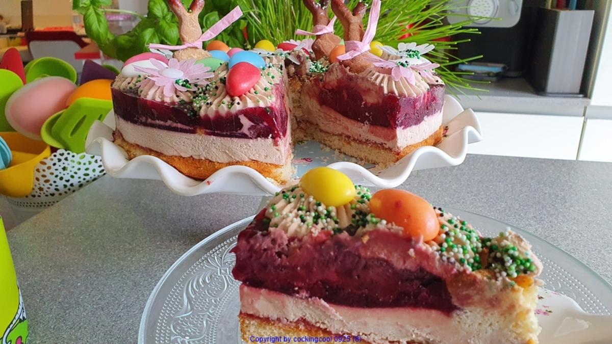 Eine luftige und fruchtige Torte zum Osterfest = kochbar Challenge 4.0 (April 2020) - Rezept - Bild Nr. 10