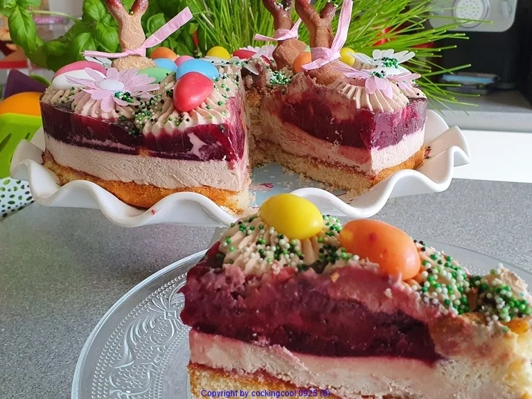 Eine luftige und fruchtige Torte zum Osterfest = kochbar Challenge 4.0 (April 2020) - Rezept - Bild Nr. 10