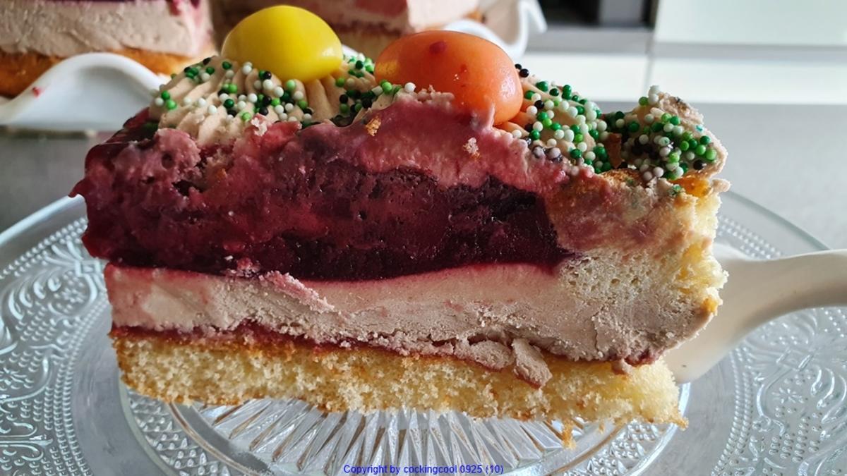 Eine luftige und fruchtige Torte zum Osterfest = kochbar Challenge 4.0 (April 2020) - Rezept - Bild Nr. 11