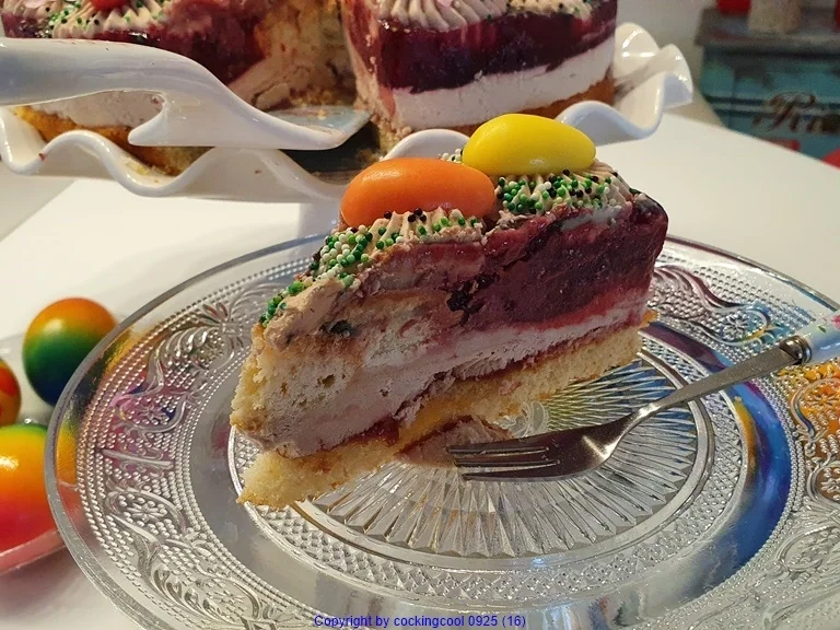 Eine luftige und fruchtige Torte zum Osterfest = kochbar Challenge 4.0 (April 2020) - Rezept - Bild Nr. 15