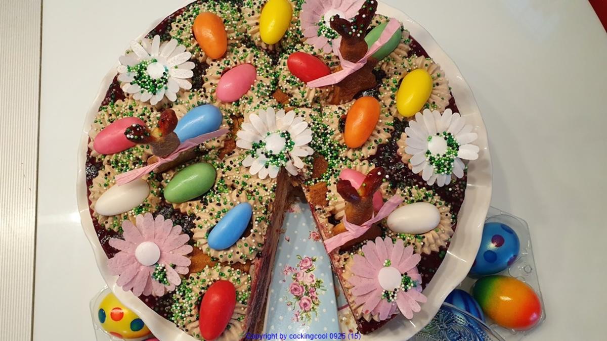 Eine luftige und fruchtige Torte zum Osterfest = kochbar Challenge 4.0 (April 2020) - Rezept - Bild Nr. 13