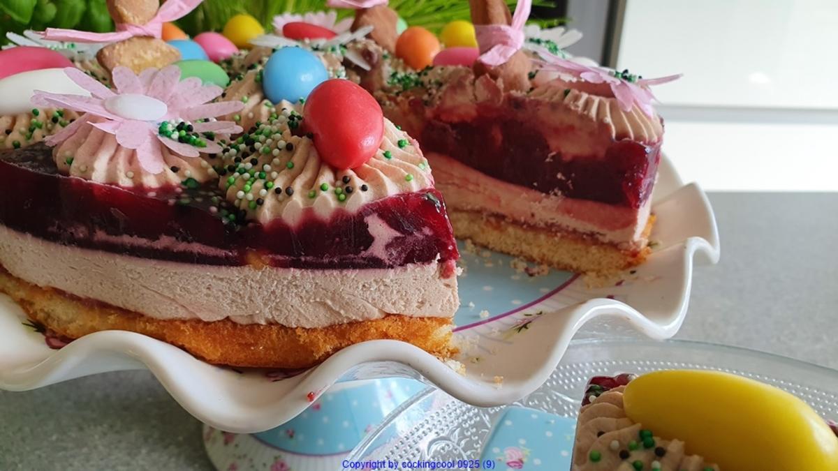 Eine luftige und fruchtige Torte zum Osterfest = kochbar Challenge 4.0 (April 2020) - Rezept - Bild Nr. 17