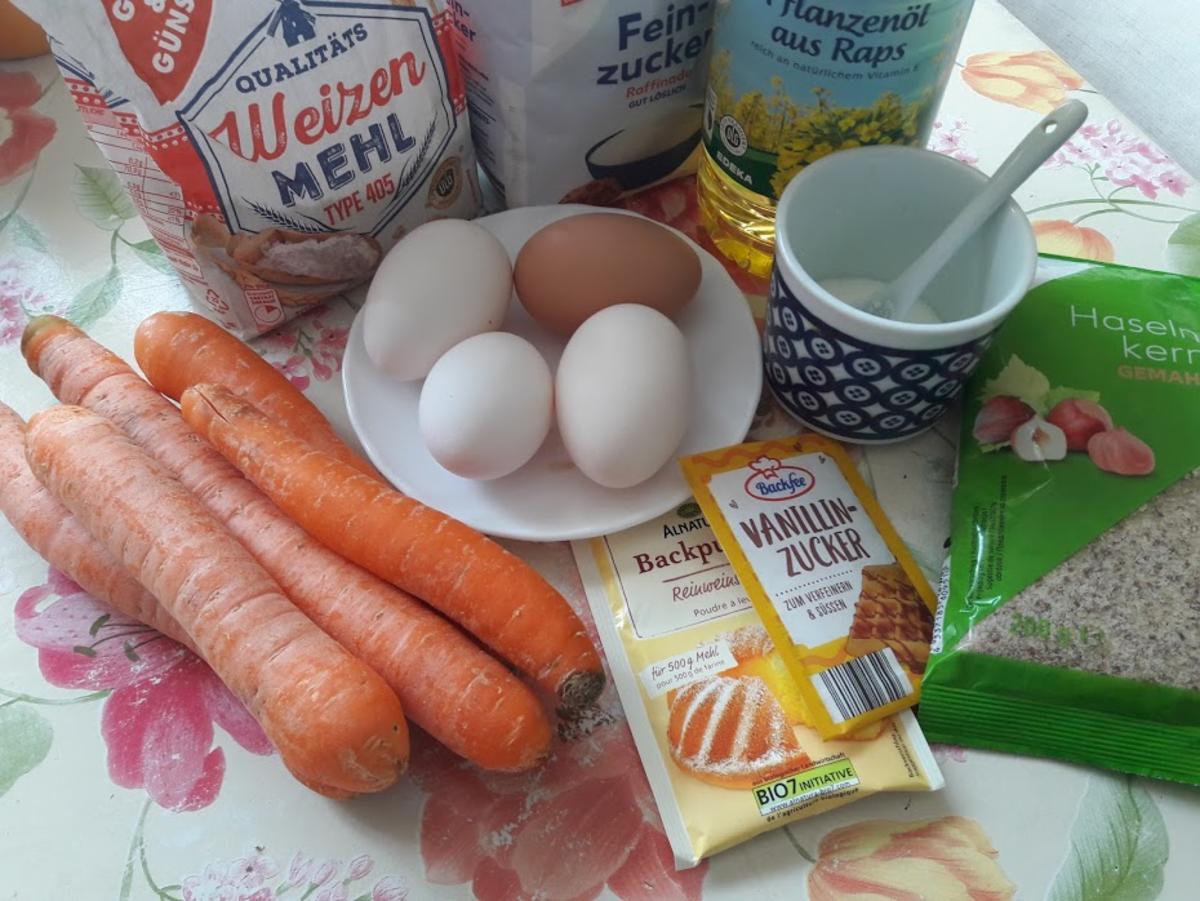 Oster - Karotten - Torte zur kochbar Challenge April 2020 - Rezept - Bild Nr. 5