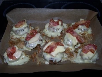 Überbackene Frikadellen - Rezept