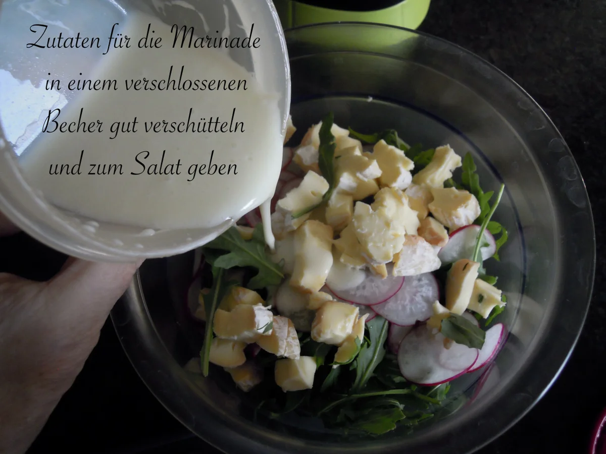 bunter, schneller Frühlingssalat - Rezept - Bild Nr. 8