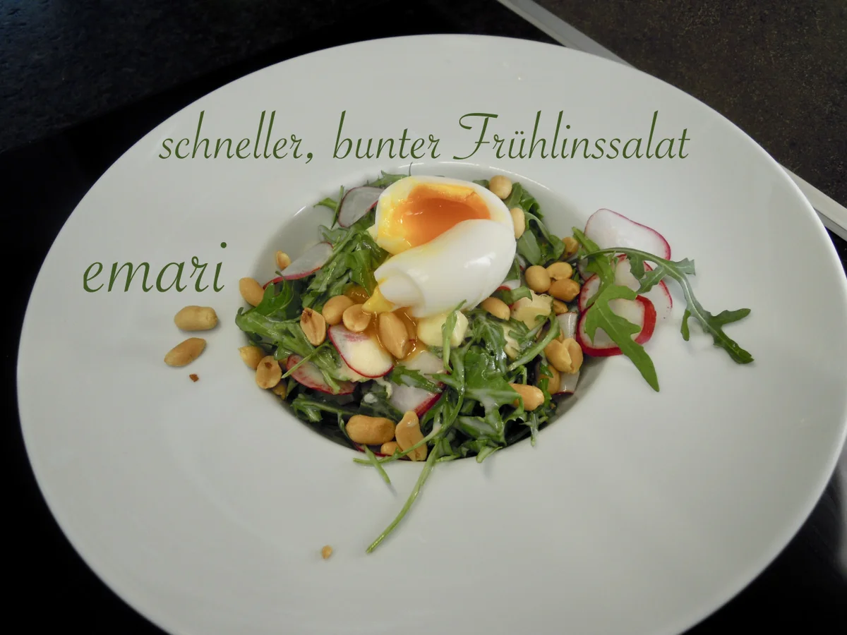 bunter, schneller Frühlingssalat - Rezept - Bild Nr. 11