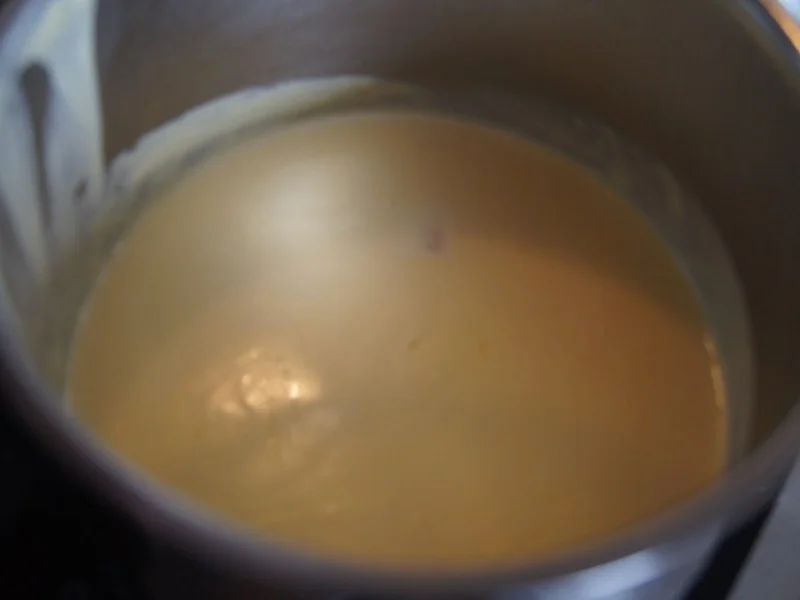 Frischer Spargel mit Sauce Hollandaise, gekochten Schinken und Kartoffelpilzen - Rezept - Bild Nr. 9