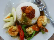 Garnelen in süß-saurer Sauce mit Reis - Rezept - Bild Nr. 2