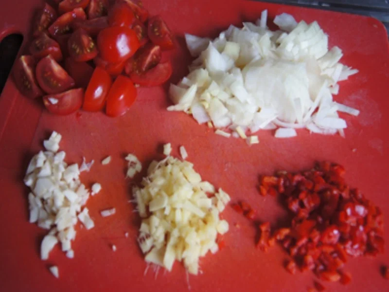 Gemüsebolognese mit Bandnudeln - Rezept - Bild Nr. 4