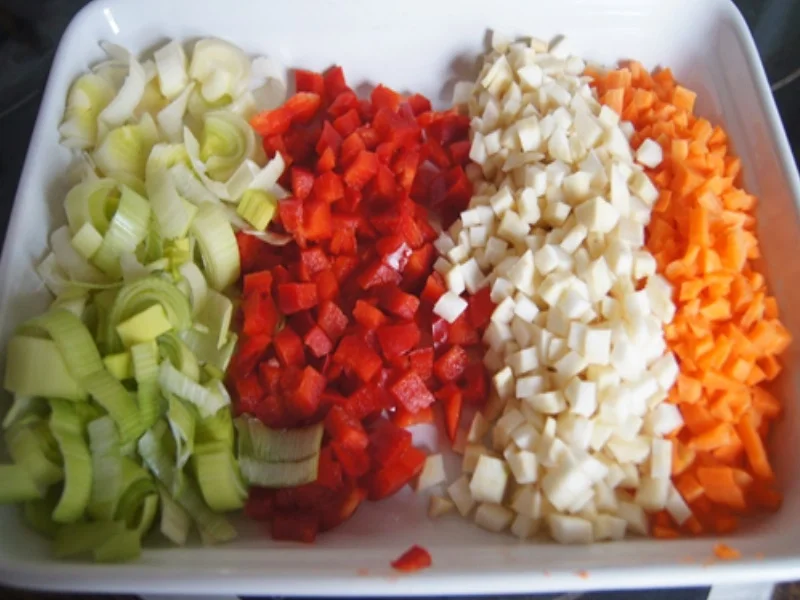 Gemüsebolognese mit Bandnudeln - Rezept - Bild Nr. 5